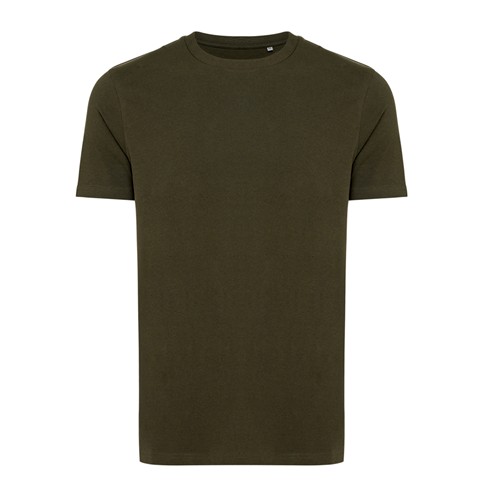 kaki Camiseta IQONIQ Bryce algodón reciclado