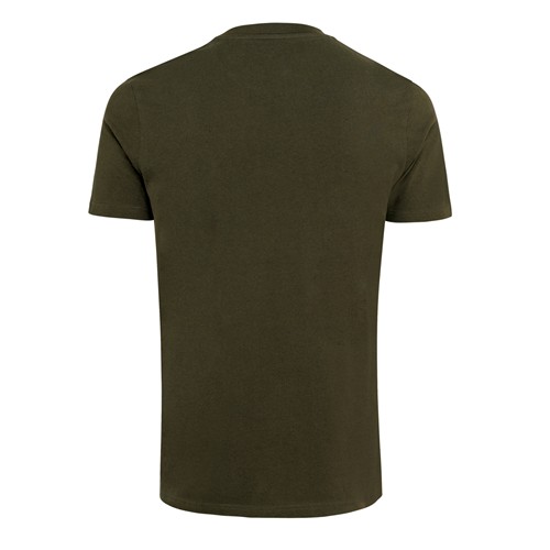 kaki Camiseta IQONIQ Bryce algodón reciclado