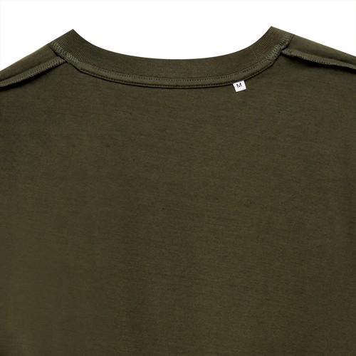 kaki Camiseta IQONIQ Bryce algodón reciclado