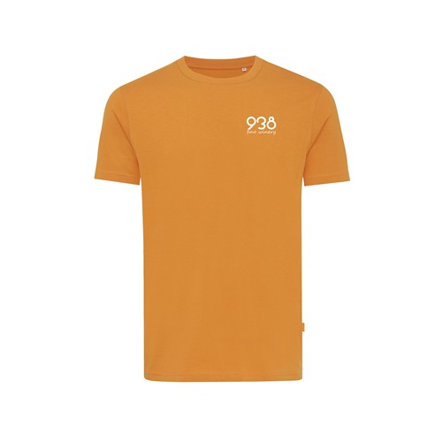 naranja sunset Camiseta IQONIQ Bryce algodón reciclado