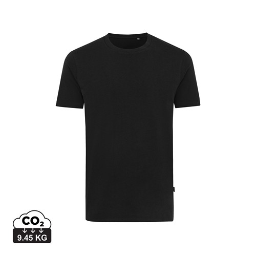black Camiseta IQONIQ Bryce algodón reciclado