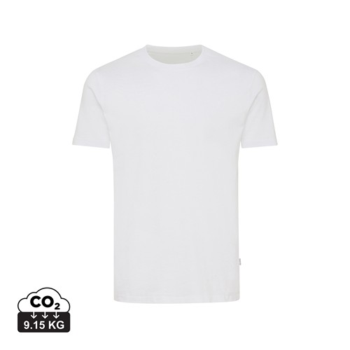 white Camiseta IQONIQ Bryce algodón reciclado