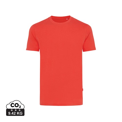 rojo claro Camiseta IQONIQ Bryce algodón reciclado