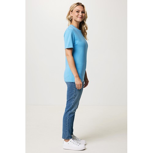 azul claro Camiseta IQONIQ Bryce algodón reciclado