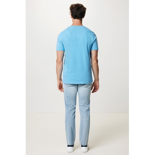 azul claro Camiseta IQONIQ Bryce algodón reciclado