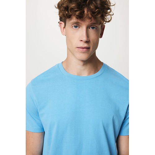 azul claro Camiseta IQONIQ Bryce algodón reciclado