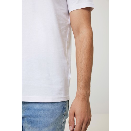 white Camiseta IQONIQ Bryce algodón reciclado