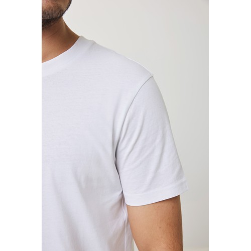 white Camiseta IQONIQ Bryce algodón reciclado
