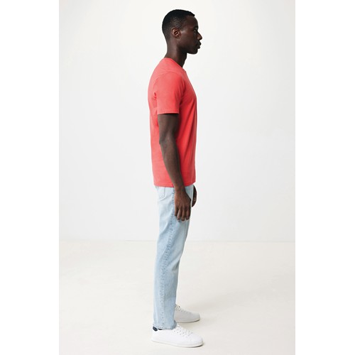 rojo claro Camiseta IQONIQ Bryce algodón reciclado