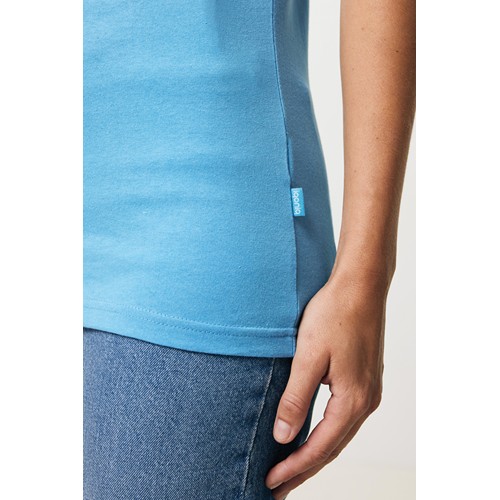 azul claro Camiseta IQONIQ Bryce algodón reciclado