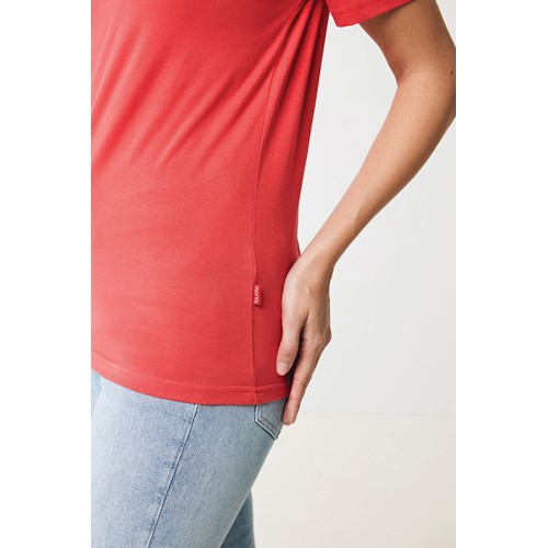 rojo claro Camiseta IQONIQ Bryce algodón reciclado