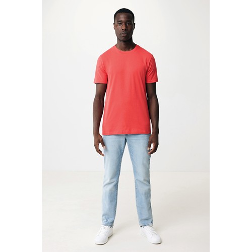 rojo claro Camiseta IQONIQ Bryce algodón reciclado