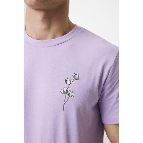 lavanda Camiseta IQONIQ Bryce algodón reciclado