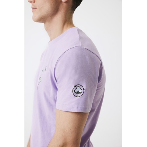 lavanda Camiseta IQONIQ Bryce algodón reciclado