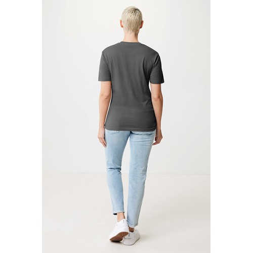 antracita Camiseta IQONIQ Bryce algodón reciclado