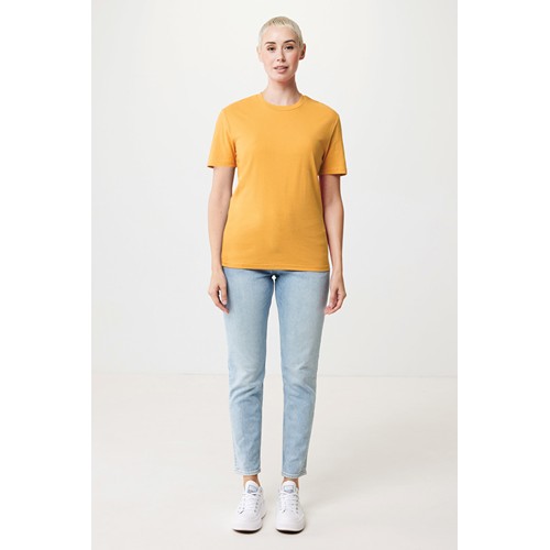 ocre Camiseta IQONIQ Bryce algodón reciclado