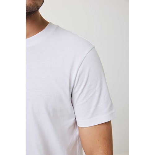 white Camiseta IQONIQ Bryce algodón reciclado
