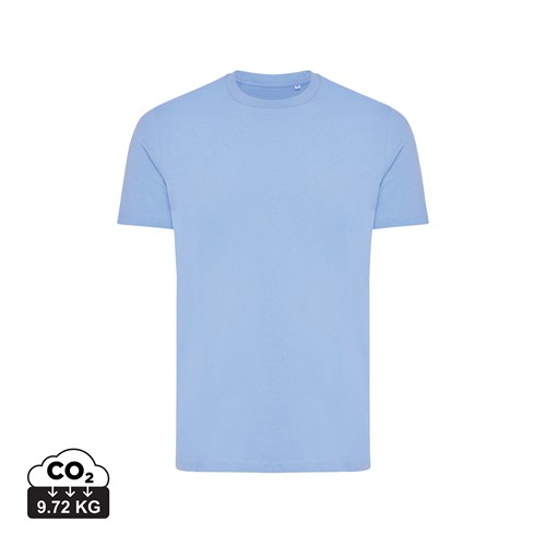 azul celeste Camiseta IQONIQ Bryce algodón reciclado