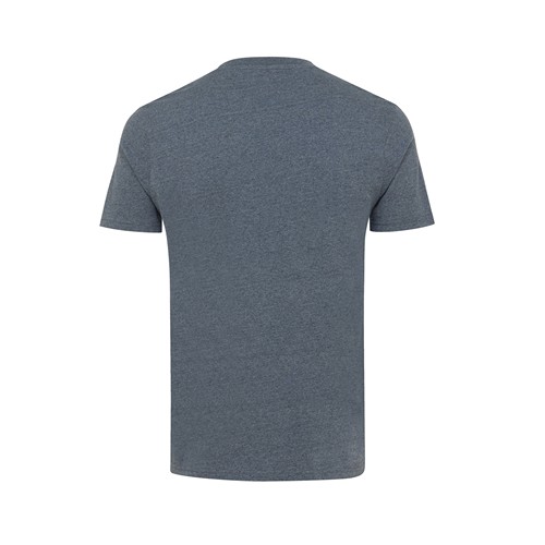 azul marino chiné Camiseta IQONIQ Manuel algodón reciclado sin teñir