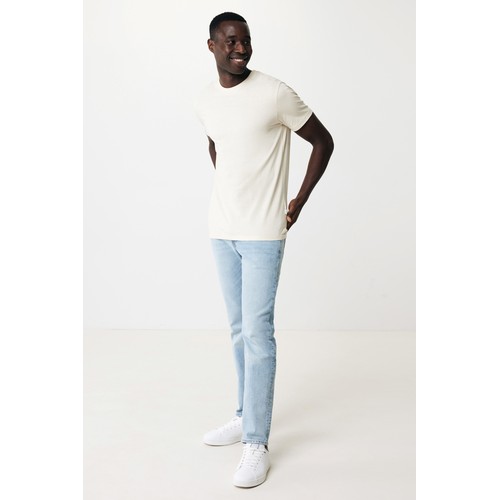 natural Camiseta IQONIQ Manuel algodón reciclado sin teñir