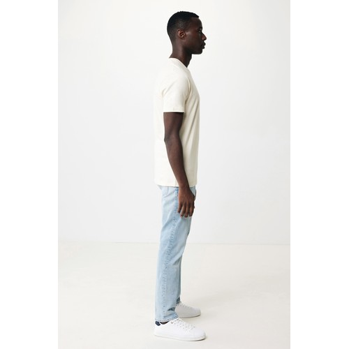 natural Camiseta IQONIQ Manuel algodón reciclado sin teñir