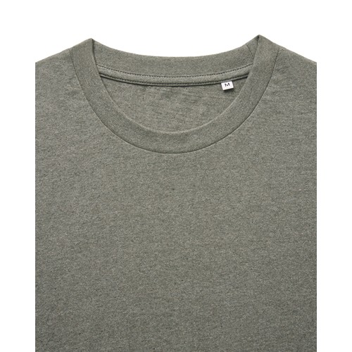 verde chiné Camiseta IQONIQ Manuel algodón reciclado sin teñir