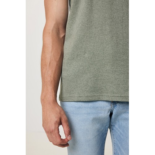 verde chiné Camiseta IQONIQ Manuel algodón reciclado sin teñir