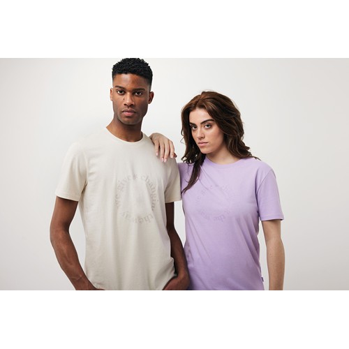 natural Camiseta IQONIQ Manuel algodón reciclado sin teñir