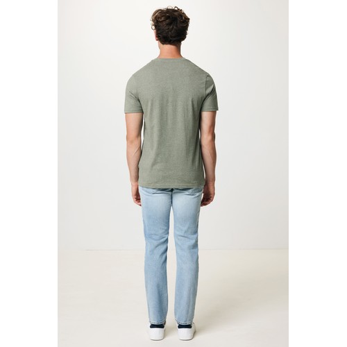 verde chiné Camiseta IQONIQ Manuel algodón reciclado sin teñir