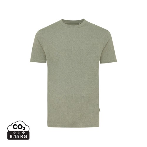 verde chiné Camiseta IQONIQ Manuel algodón reciclado sin teñir