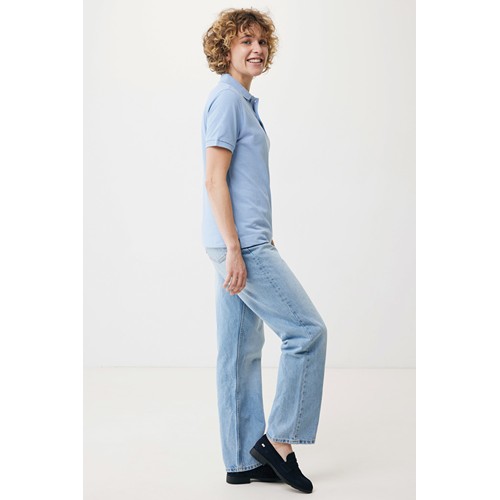 Polo en coton piqué et recyclé IQONIQ Yosemite