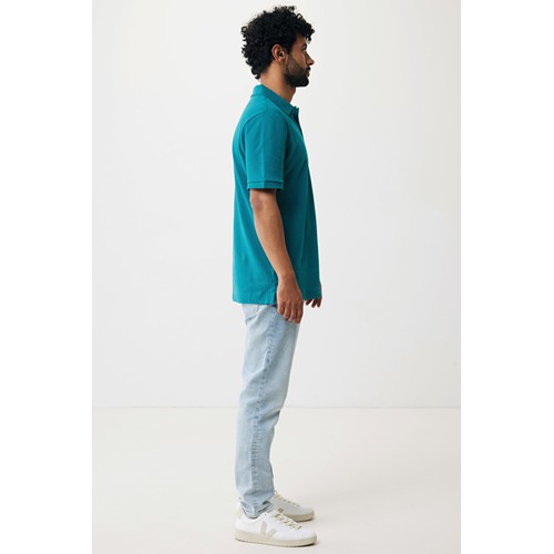 verdigris IQONIQ Yosemite Polo Pique Unisex Algodón Reciclado