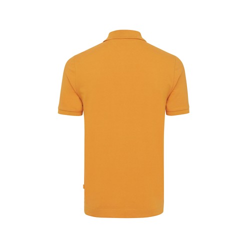 naranja sunset IQONIQ Yosemite Polo Pique Unisex Algodón Reciclado