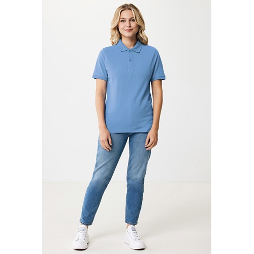 Polo en coton piqué et recyclé IQONIQ Yosemite