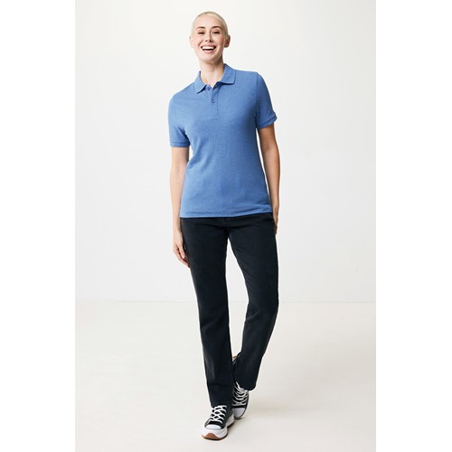 Polo en coton piqué et recyclé IQONIQ Yosemite