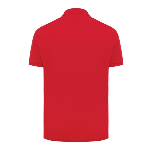 red IQONIQ Yosemite Polo Piqué Unisex Algodón Reciclado