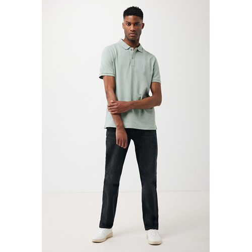 Polo en coton piqué et recyclé IQONIQ Yosemite