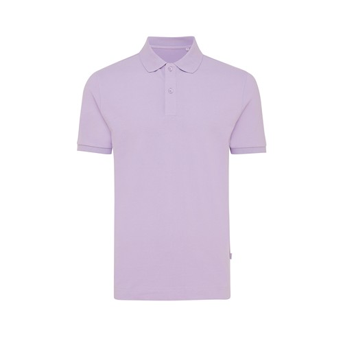 lavanda IQONIQ Yosemite Polo Piqué Unisex Algodón Reciclado