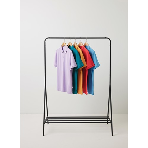lavanda IQONIQ Yosemite Polo Piqué Unisex Algodón Reciclado