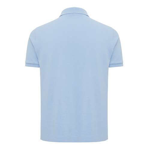 azul celeste IQONIQ Yosemite Polo Piqué Unisex Algodón Reciclado