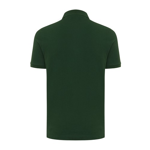 verde bosque IQONIQ Yosemite Polo Piqué Unisex Algodón Reciclado