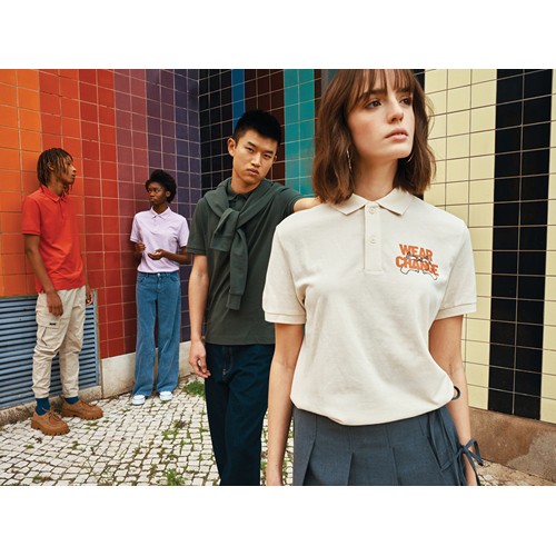 verde bosque IQONIQ Yosemite Polo Piqué Unisex Algodón Reciclado
