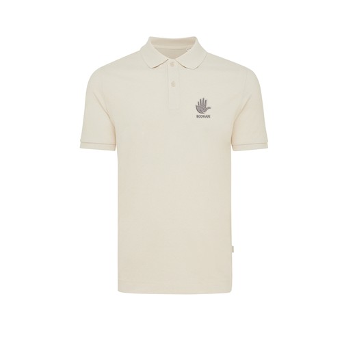 natural IQONIQ Yosemite Polo Piqué Unisex Algodón Reciclado