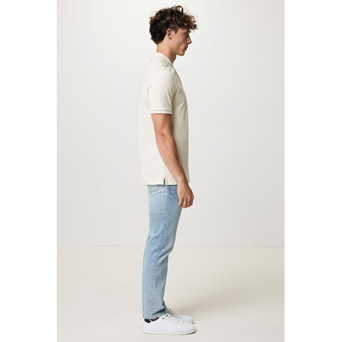 natural IQONIQ Yosemite Polo Piqué Unisex Algodón Reciclado