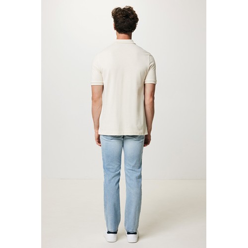 natural IQONIQ Yosemite Polo Piqué Unisex Algodón Reciclado