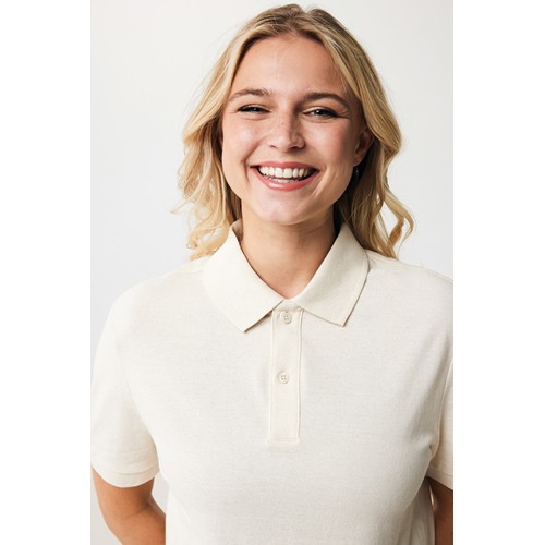 natural IQONIQ Yosemite Polo Piqué Unisex Algodón Reciclado