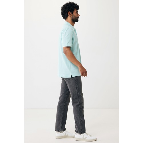 verde menta Polo IQONIQ Yosemite de algodón reciclado