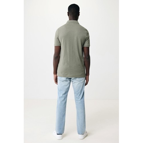 verde chiné Polo IQONIQ Yosemite de algodón reciclado