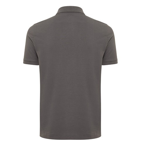 antracita IQONIQ Yosemite Polo Piqué Unisex Algodón Reciclado