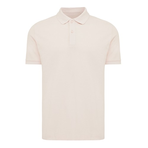 pink IQONIQ Yosemite Polo Piqué Unisex Algodón Reciclado